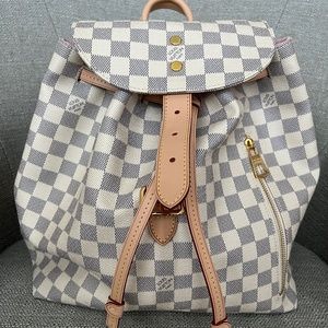Louis Vuitton Damier Azur Sperone Backpack